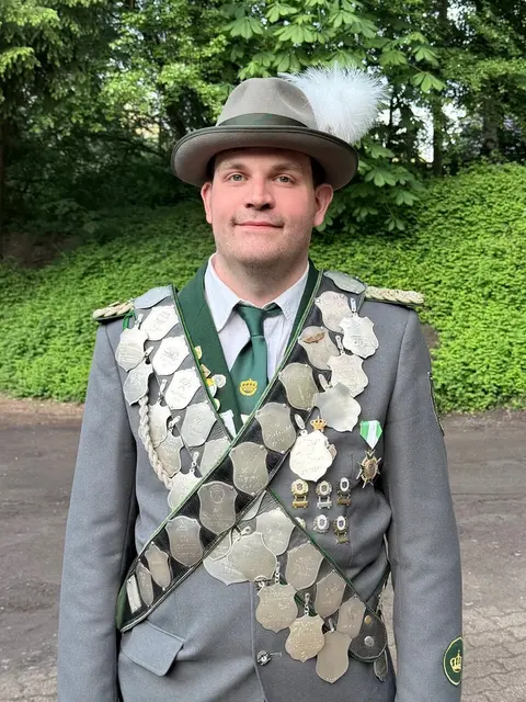 Daniel Bauhahn "der Eiskalte" hängt ein zweites Königsjahr an | Foto: Mike Oswald