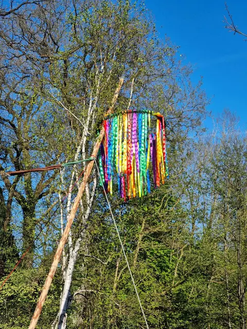 Der Jesteburger Maibaum  | Foto: Emma von der Lieth