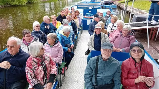 Auch eine Schiffstour bei Glücksburg stand beim Luhetal-Chor auf dem Ausflugsprogramm | Foto: Broischer