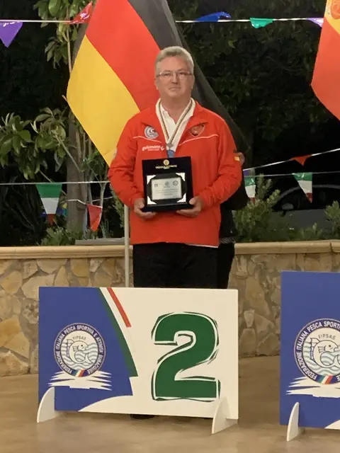 Andreas Schulz holte beim Brandungsangeln WM-Silber nach Tönnhausen | Foto: Petra Wolf