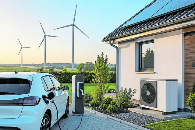 Stefan Babis wies in seinem Vortrag darauf hin, dass steigende E-Mobilität und Wärmepumpen hohe Anforderungen an das vorhandene Stromnetz stellen | Foto: KI-genieriert