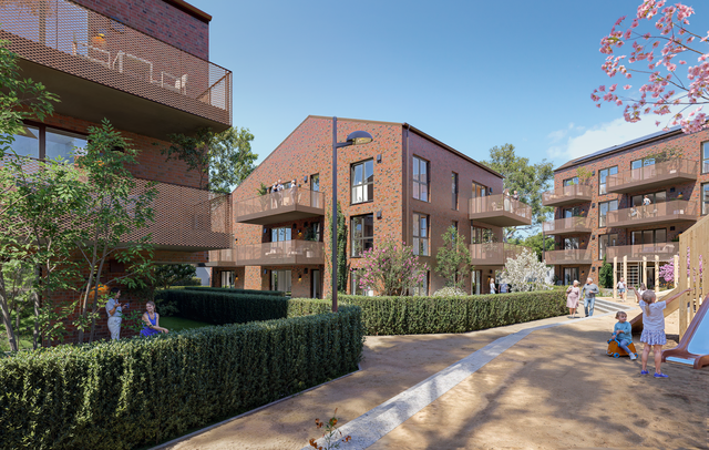 Visualisierung des Gummischmidt Quartiers nach Fertigstellung | Foto: Lindemann