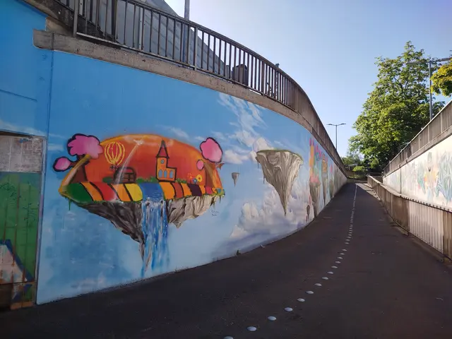 Schöneres Graffiti an der Wand als vorher | Foto: Leon Strumberger