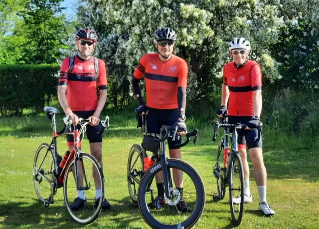 Thorben, Peter und Thomas auf Amrum | Foto: Ollanner Radteam e.V.
