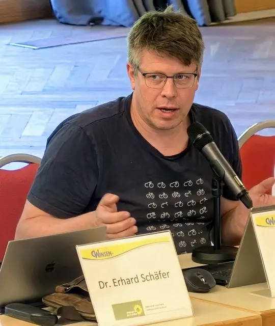 Malte Tödter (Grüne) brachte das Thema Vermögenssteuer zur Diskussion | Foto: Stadt Winsen