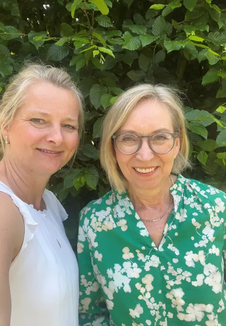 Die Hospizdienst-Koordinatorinnen Anja Wunderlich (li.) und Andrea Kenne | Foto: Ambulanter Hospizdienst Winsen