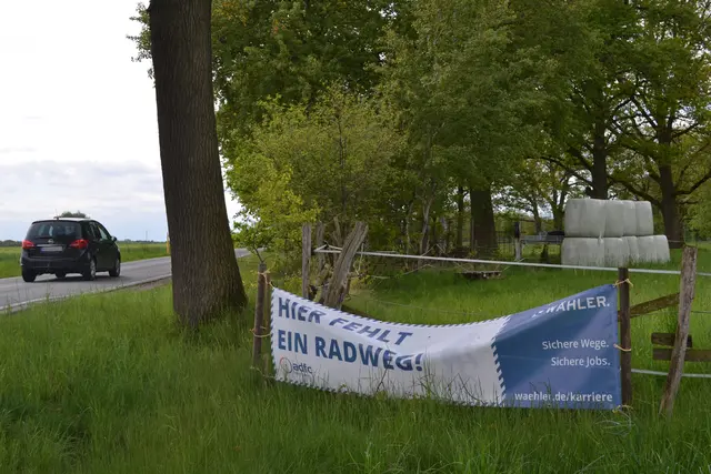 Auch in Kampen fehlt ein Radweg entlang der K66 | Foto: bim
