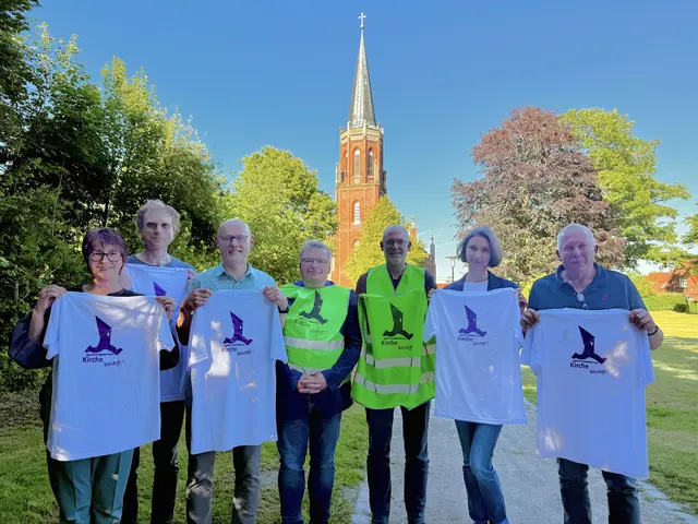 Für das Kinder-Projekt der Ukrainehilfe Landkreis Stade und die Diakonie-Arbeit sammelt die evangelische Kirchengemeinde Harsefeld beim Spendenlauf | Foto: sc