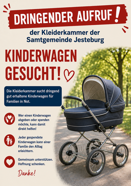 Aufruf zur Spende | Foto: Kleiderkammer Samtgemeinde Jesteburg