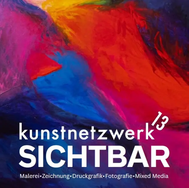 Flyer zur Ausstellung "Sichtbar" | Foto: Kunstnetzwerk 13