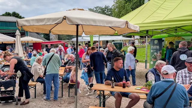 Ebenfalls viel Musik - aber auch viel zu sehen und zu lernen - gab es beim „Tag der Milch“ am Achterdeich | Foto: Jan Filter