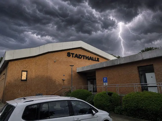 Stadthalle Winsen Streitthema seit Jahrzenten. | Foto: Rüdiger Störtebecker, KI bearbeitet