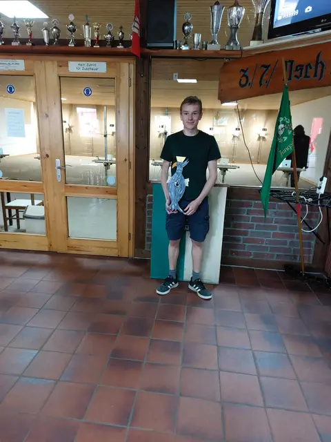 Jungschützenkönig Aaron Gebhardt | Foto: SV Maschen