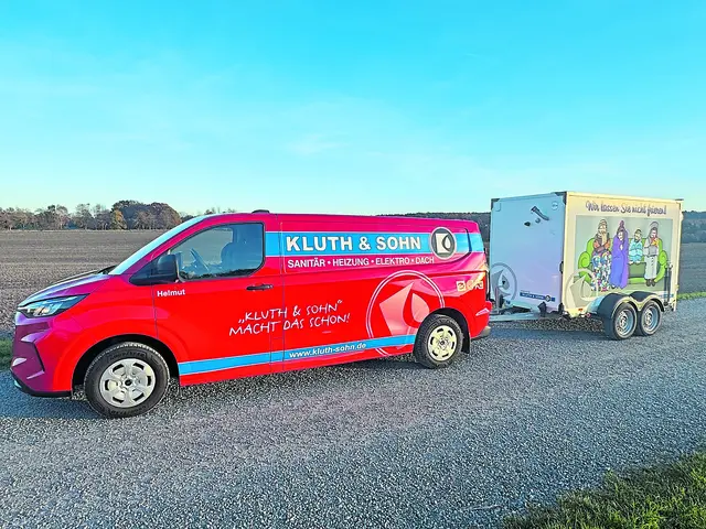 Schnell beim Kunden, wenn durch den Ausfall der Heizungsanlage Kälte in der Immobilie droht: die mobile Notheizung | Foto: Kluth &amp; Sohn