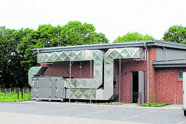 Die leistungsfähige Lüftungsanlage im XL-Format | Foto: sb