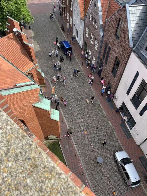 Blick von der Kirchturm-Plattform | Foto: SaPo
