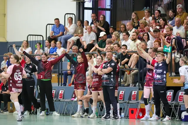 Standing Ovation für die super Leistung der Luchse | Foto: Luchse