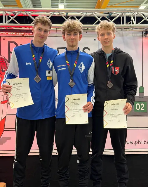Bronze geholt | Foto: BLW Buchholz