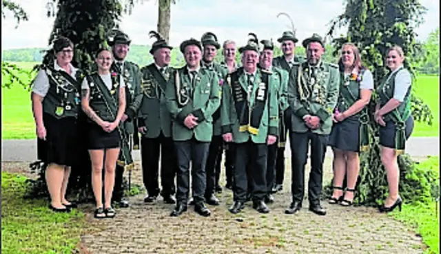 Die neuen Würdenträger von Behrste | Foto: Schützenverein Behrste