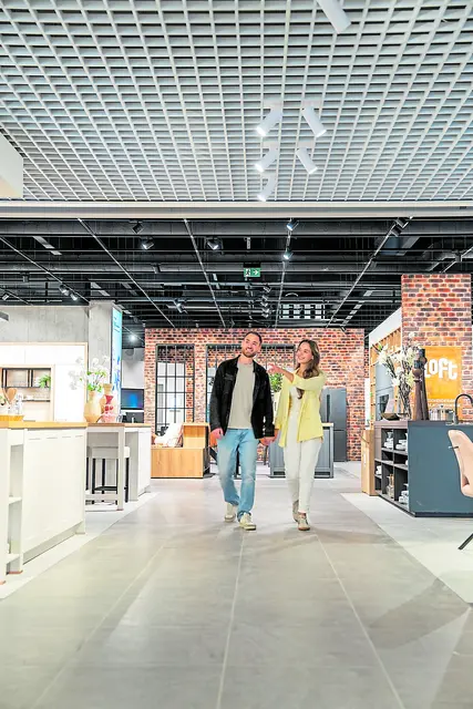 Ein Bummel durch die breiten Gänge der Ausstellung bereitet Vergnügen | Foto: Küchen Aktuell