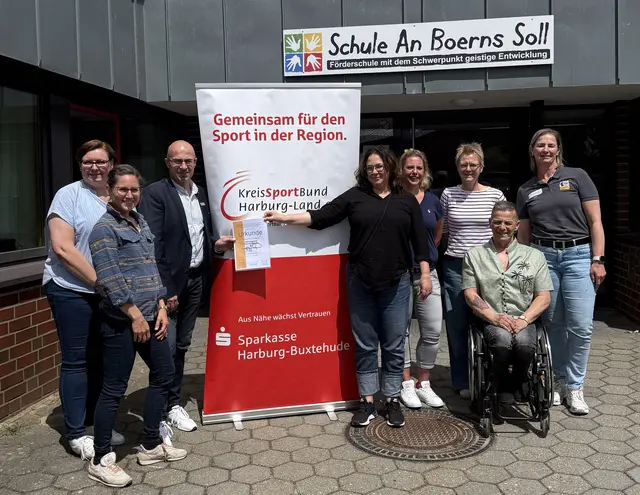 Auszeichnung der Schule An Boerns Soll | Foto: KSB