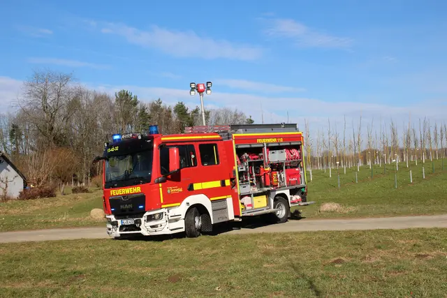 Die Feuerwehr Beckedorf/Metzendorf/Woxdorf freut sich über dieses neue Mittlere Löschfahrzeug MLF | Foto: Pressestelle Feuerwehr Seevetal