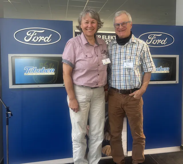  "Die neue Halle hat den optimalen Standort, da jeder auch zu Fuß dorthin kann", schwärmen Sabine und Rolf Heise | Foto: sts