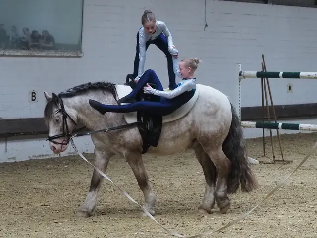 Marlit Oltmann und Henriette Prott auf Hörby vom gastgebenden Reitverein Südkehdingen | Foto: A. Boehlke
