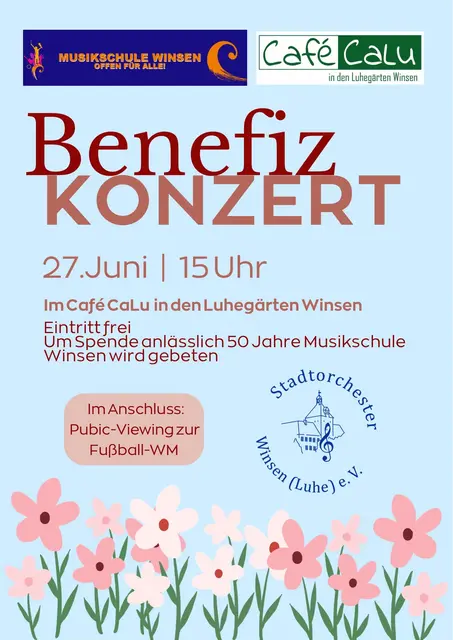 Um Spenden wird gebeten. Der Erlös des Konzertes geht direkt an die Musikschule Winsen | Foto: Stadtorchester Winsen