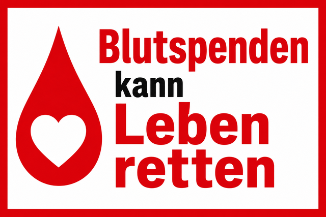 Banner: Blutspende | Foto: KI