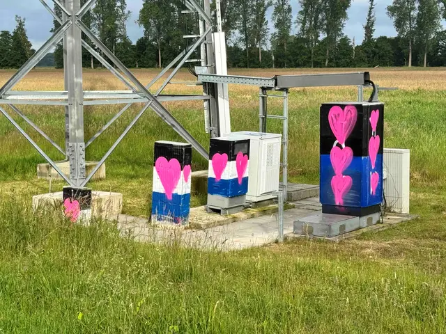Auch die Telekommunikationsanlagen blieben nicht verschont | Foto: Andre Hellwig