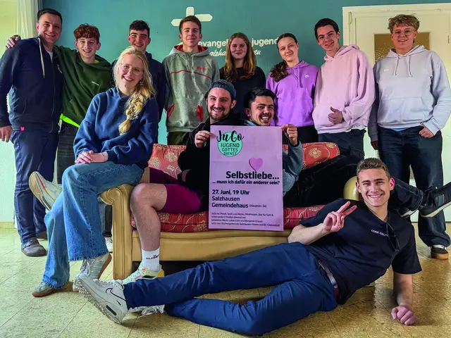 Ein Teil des Jugendgottesdienst-Teams | Foto: Kirchengemeinde Salzhausen-Raven