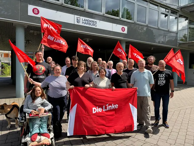 Die Partei "Die Linke" konnte alle Wahlkreise für die Kreistagswahl besetzen | Foto: Die Linke Kreisverband Harburg-Land