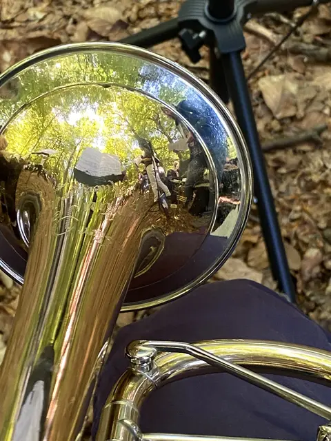 Der Posaunenchor im Klecker Wald | Foto: Johanna Seysen