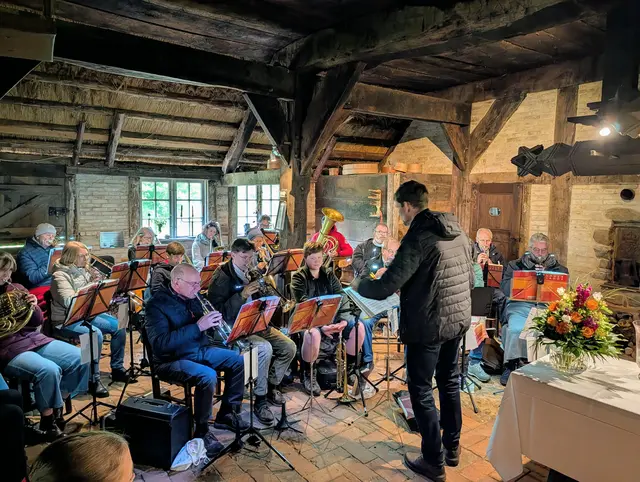 Der Posaunenchor St. Paulus in Sniers Hus | Foto: Arne Hildebrand