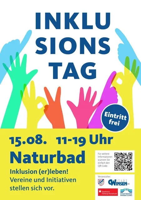 Mit diesem Plakat inklusive QR-Code wird für den Winsener Inklusionstag geworben | Foto: Zirk