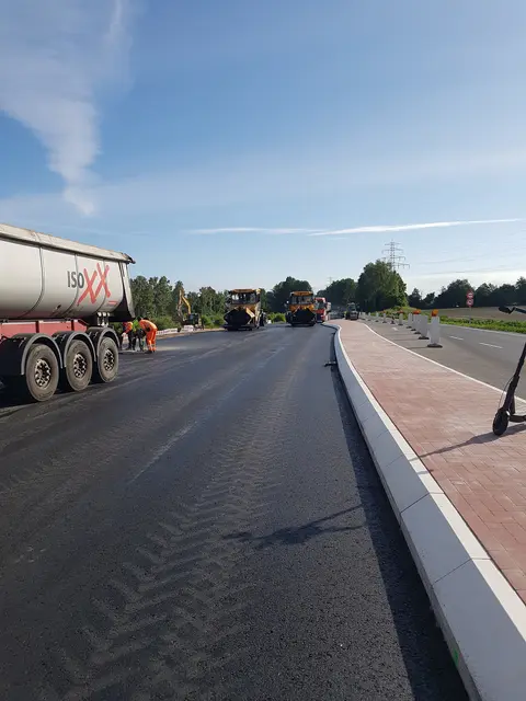 Die Arbeiten auf der Osttangente sind in vollem Gange | Foto: Landkreis Harburg