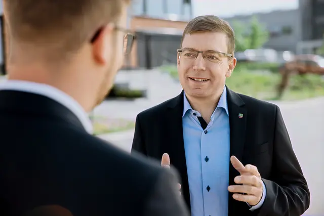 Bürgermeisterkandidat Dirk Hirsch möchte mit den Menschen in und um Buchholz ins Gespräch kommen | Foto: Markus Schwarze