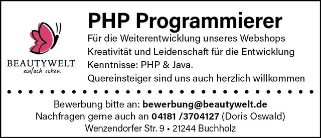 Foto: Beautywelt
