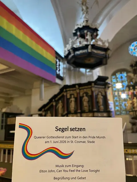Der Gottesdienst stand unter dem Motto „Segel setzen“ | Foto: Kirchengemeinde St. Cosmae