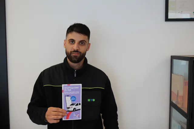 4.	Özgür Alaks Fazit zum Start des hvv hop Elbe-Heide in der Samtgemeinde Salzhausen: „Die Menschen haben das Angebot bereits sehr gut angenommen.“ | Foto: Landkreis Harburg