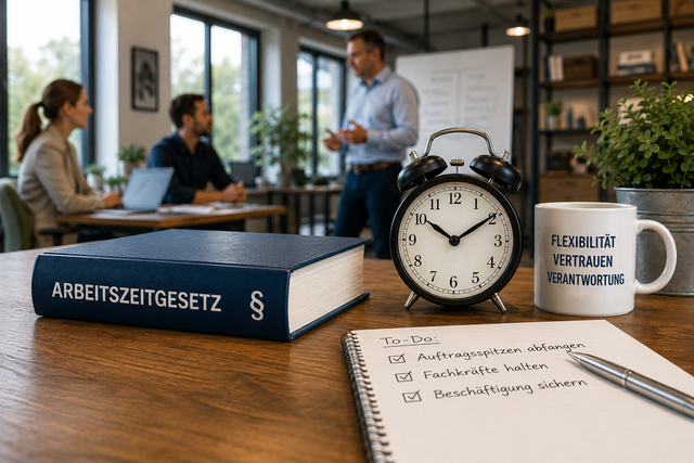 Aus Sicht der MIT Stade gibt es gute Gründe, die Arbeitszeiten flexibler zu gestalten | Foto: KI-generiert