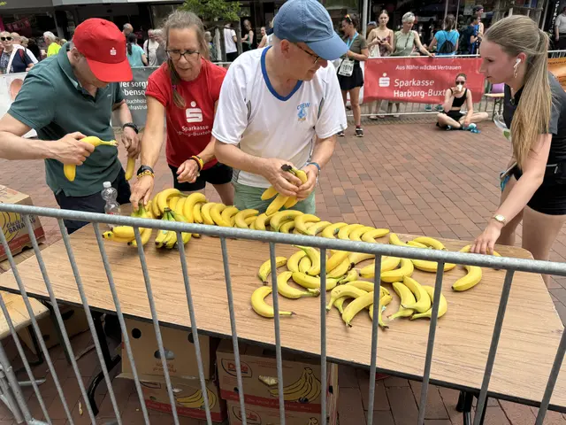 Wichtig für den Mineralienhaushalt: Bananen | Foto: Christoph Kunst