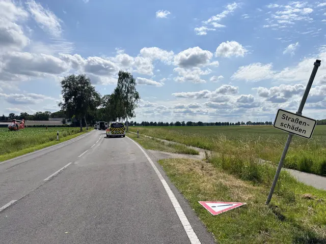 Ein schwerer Motorradunfall ereignete sich auf der Landesstraße 127 | Foto: Polizeiinspektion Stade