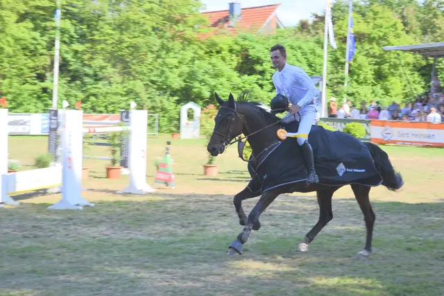 Thies Johannsen (RFV Estetal) mit It's Mylord