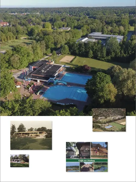 Collage aus 50 Jahren Freibad Jesteburg  | Foto:  Förderverein Unser Freibad Jesteburg e.V.
