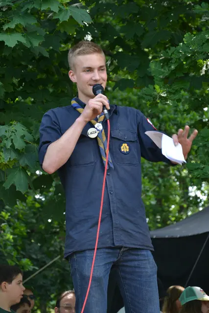 Lasse Kluge, Erster Vorsitzender der Pfadfinder Stade | Foto: sc