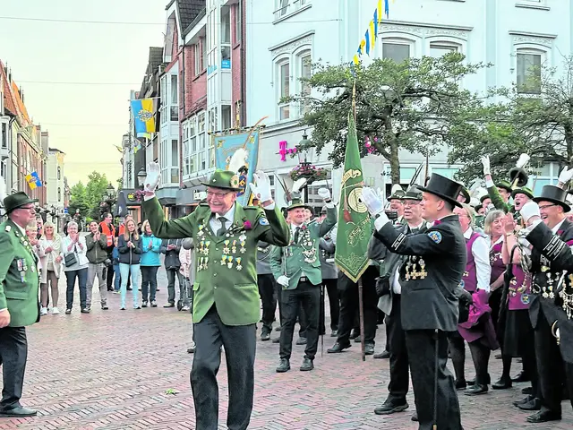 Große Freude bei der Proklamation des Schützenkönigs im vergangenen Jahr | Foto: pau