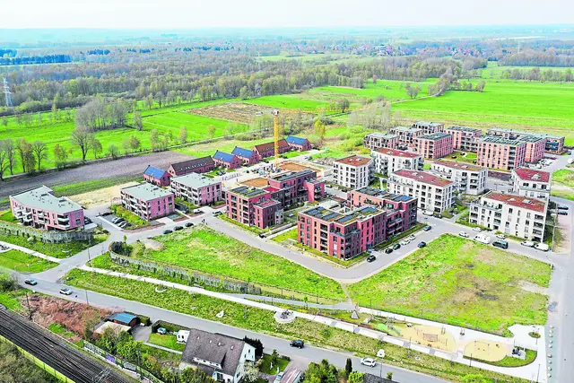 Der Bauturbo soll den Wohnungsbau ankurbeln – hier das ­Neubaugebiet an der Giselbertstraße | Foto: Tobias Sickert