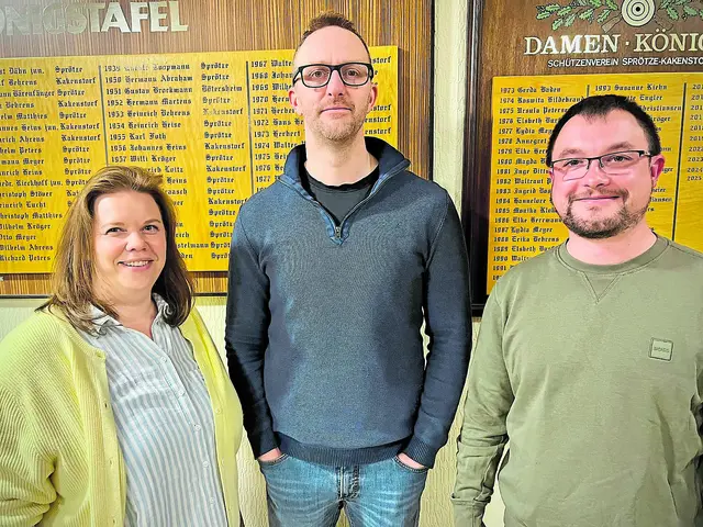 Neu im Vorstand (v. li.): Meike Meyer, Florian Foth und Christian Hein | Foto: SV Sprötze-Kakenstorf